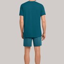 Schiesser Schiesser shortama  174529 heren petrol