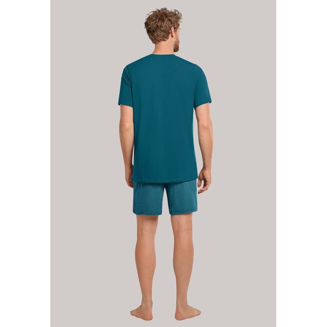 Pyjama court Schiesser 174529 homme pétrole