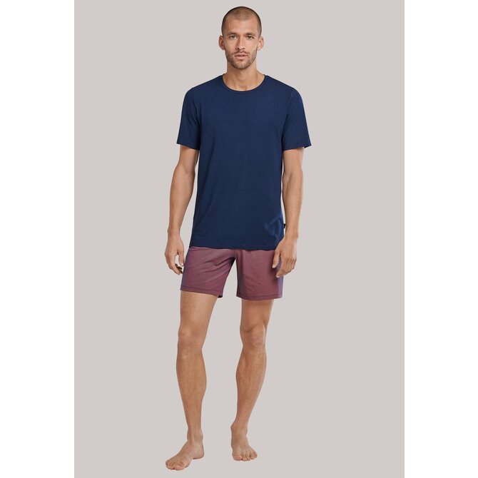 Schiesser shortama  173700 heren chili rood