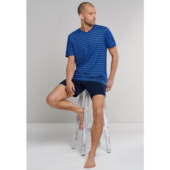 Pyjama court Schiesser 173704 homme amiral