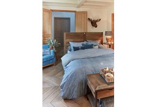 Housse de couette Gingham Blue de Rivièra Maison