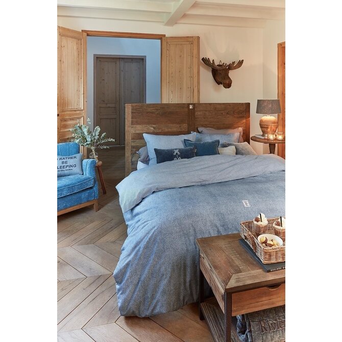 Rivièra Maison Dekbedovertrek Gingham Blue