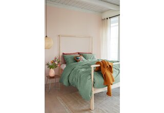 Beddinghouse Frost Dekbedovertrek - Grijsgroen 200x200/220