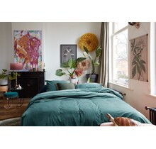 At Home par BeddingHouse Tender Housse de Couette - Bleu-vert 240x200/220