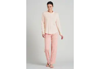 Schiesser damespyjama 175550 soft rose 46/3XL