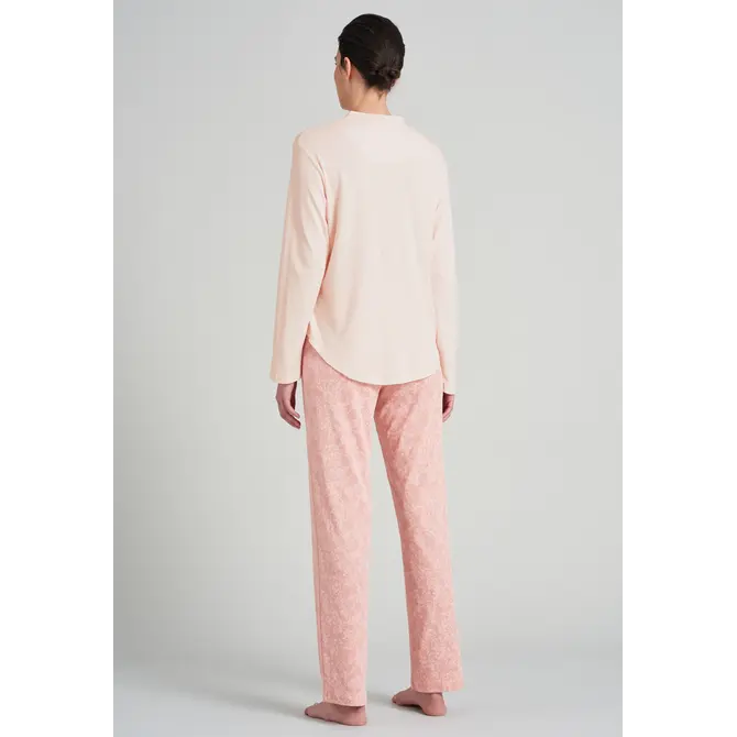 Pyjama pour femme Schiesser 175550 rose doux 44/XXL