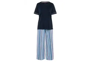 Schiesser damespyjama 174821 nightblue 42