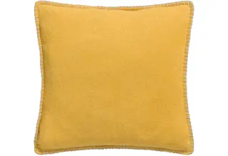 David Fussenegger Sylt housse de coussin Uni 50x50 Moutarde