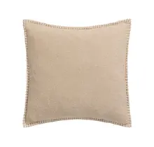 David Fussenegger Sylt housse de coussin Uni 50x50 Ciment