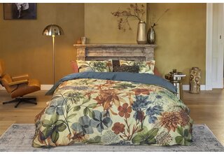 Beddinghouse Florian Dekbedovertrek  Green 200x200/220 cm