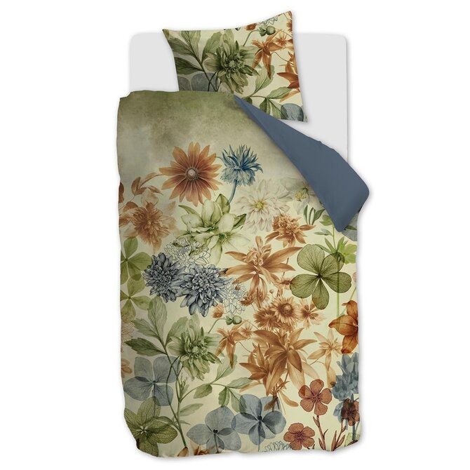 Beddinghouse Florian Dekbedovertrek  Green 200x200/220 cm