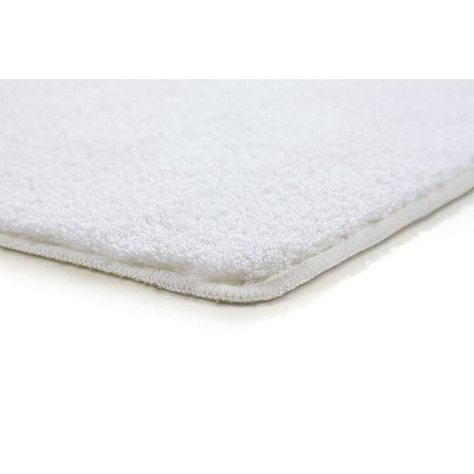 Tapis de bain Rhomtuft Rhomy Home Uni 50x60cm blanc