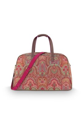 Pip Studio Tovy Sac de week-end Grand Jabali Rouge 65x25.5x35cm