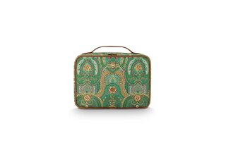 Pip Studio Casey Beauty Case Jabali Green 27x10x19cm