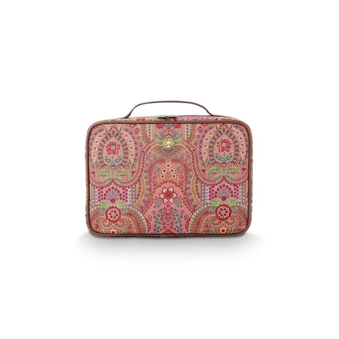 Pip Studio Casey trousse de beauté Jabali Rouge 27x10x19cm