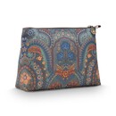 Pip Studio Pip Studio Caryn Trousse(s) cosmétiques Combi Jabali Bleu 26x7.5x18cm/22x1x13cm