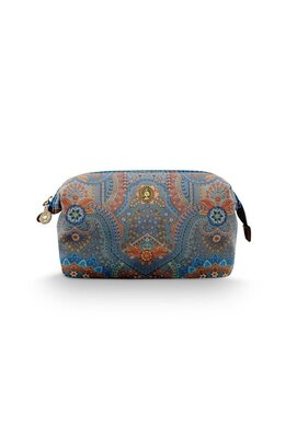 Pip Studio Cooper Cosmetic Purse Medium Jabali Blue 22.5x9.5x15cm