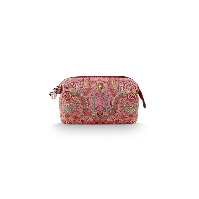 Pip Studio Cooper Cosmetic Purse Medium Jabali Red 22.5x9.5x15cm