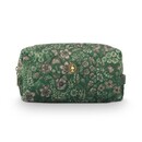 Pip Studio Pip Studio Coco Trousse cosmétique Moyenne Matelassée Daisy Dreams Vert 21.5x10x10.5cm