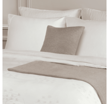 Dommelin Housse de coussin décoratif Bravio Coton-Laine 300gr Muscade 40x40 cm