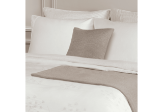 Dommelin Sierkussenhoes Bravio Katoen-Wol 300gr Nootmuskaat 40x40 cm