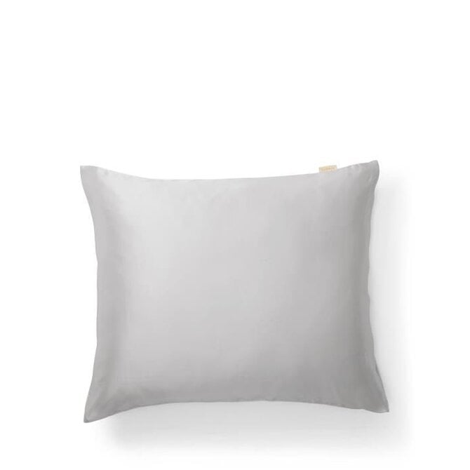 Essenza Alice taie d'oreiller en soie 60x70 cm Gris nuage