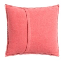 David Fussenegger Sylt housse de coussin décorative Uni 50x50 Grenadine