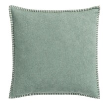 David Fussenegger Sylt housse de coussin décorative Uni 50x50 Lierre