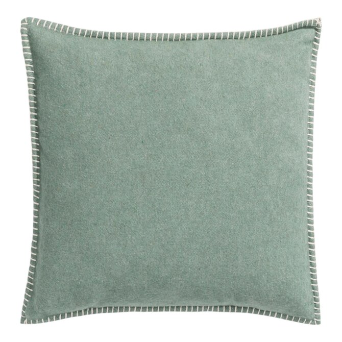 David Fussenegger Sylt housse de coussin décorative Uni 50x50 Lierre