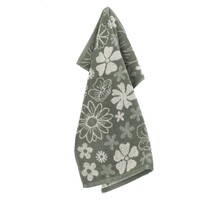 Bunzlau Castle Flowerbed keukendoek 53x60 Dark Green