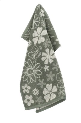 Bunzlau Castle Flowerbed keukendoek 53x60 Dark Green