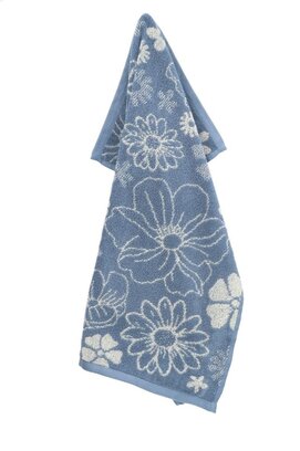 Bunzlau Castle Flowerbed keukendoek 53x60 Grey-Blue