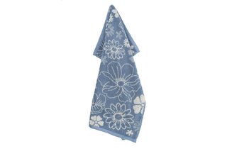 Bunzlau Castle Parterre de fleurs keukendoek 53x60 Gris-Bleu