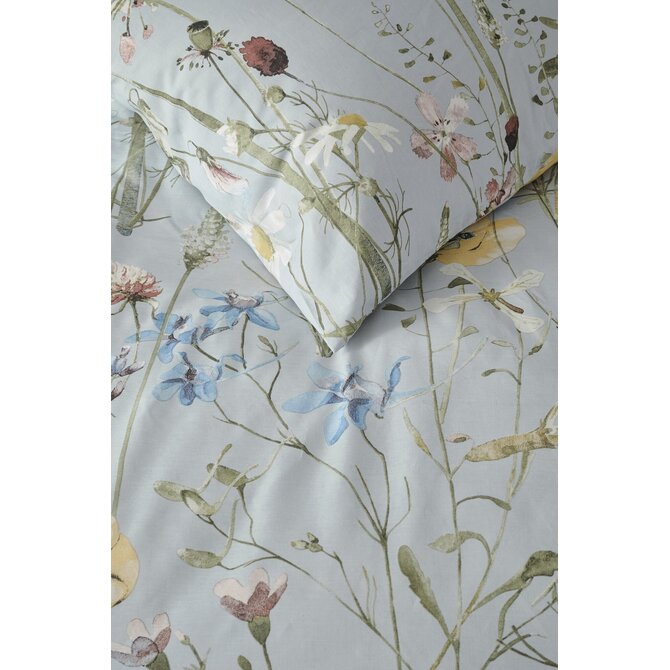 Ariadne at Home Bloom Housse de couette Bleu 140x200/220 cm