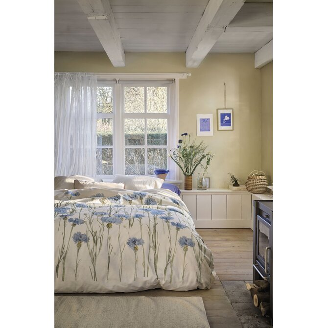 Ariadne at Home Bleuet Housse de couette Sable 200x200/220 cm