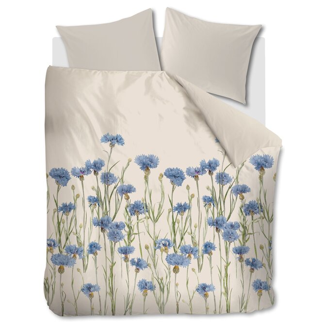 Ariadne at Home Cornflower Dekbedovertrek Zand 200x200/220 cm