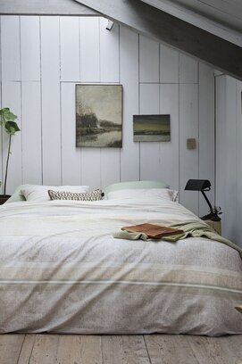 Ariadne at Home Homey Dekbedovertrek Naturel 200x200/220 cm