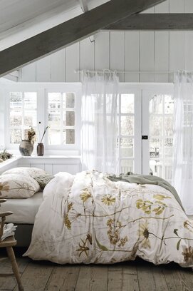 Ariadne at Home Blow Housse de couette Blanc cassé 140x200/220 cm