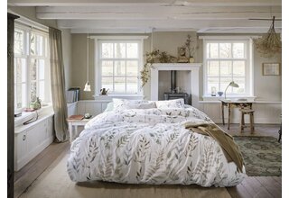 Ariadne at Home Twigs Housse de couette Blanc 140x200/220 cm