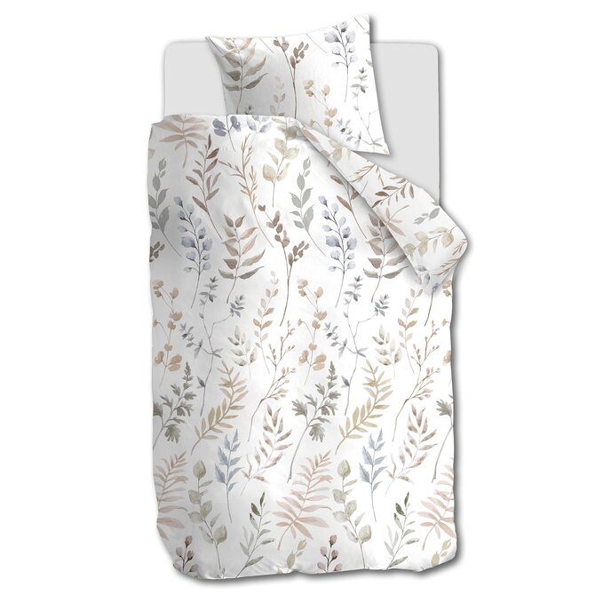 Ariadne at Home Twigs Housse de couette Blanc 140x200/220 cm