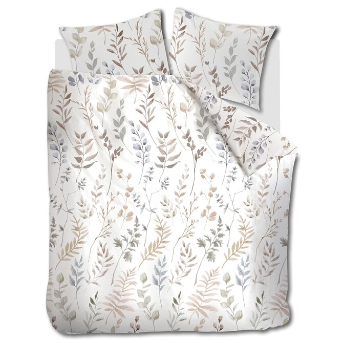 Ariadne at Home Twigs Housse de couette Blanc 200x200/220 cm