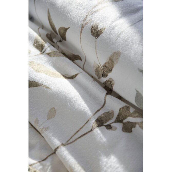 Ariadne at Home Twigs Housse de couette Blanc 240x200/220 cm
