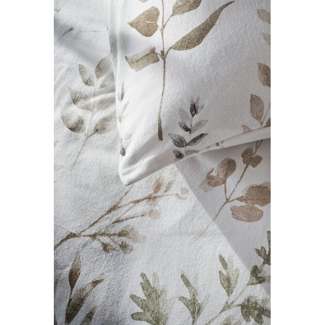 Ariadne at Home Twigs Housse de couette Blanc 240x200/220 cm