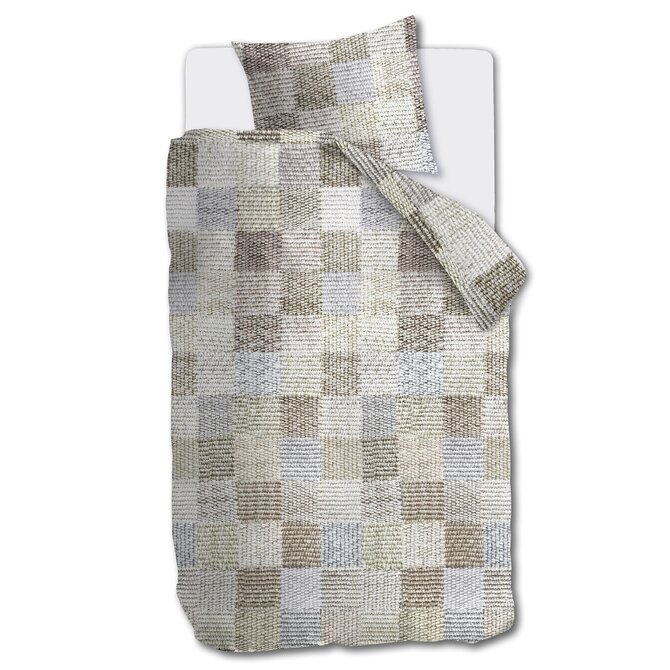 Ariadne at Home Patchs Housse de couette Naturel 200x200/220 cm