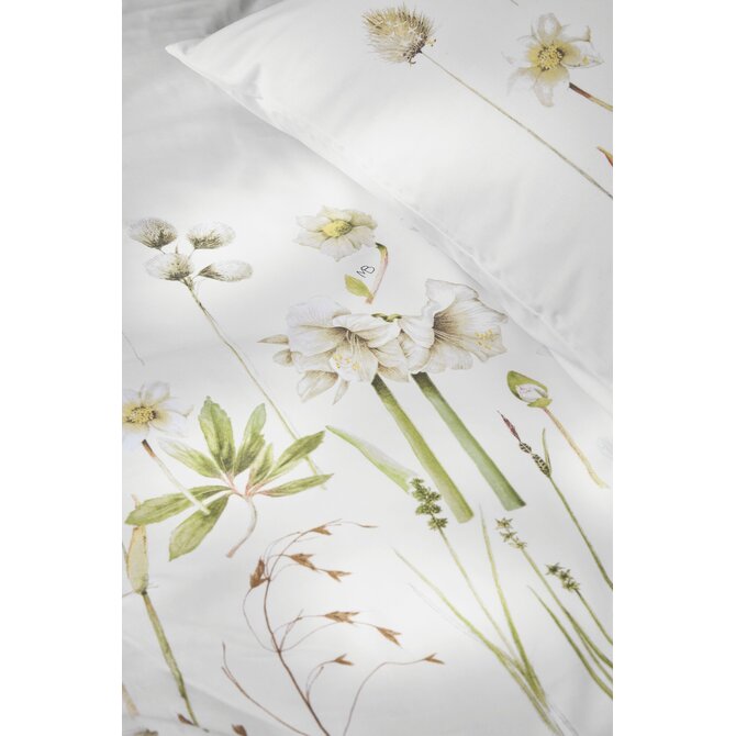 Marjolein Bastin Amaryllis dekbedovertrek 240x200/220 Wit