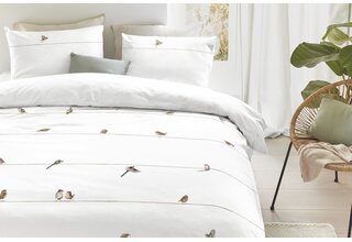 Marjolein Bastin Gathering housse de couette 140x200/220 Naturel