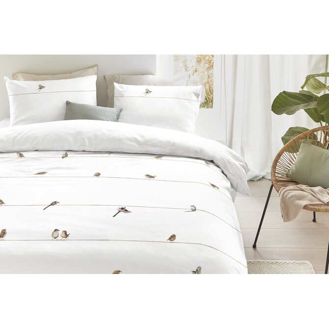 Marjolein Bastin Gathering housse de couette 140x200/220 Naturel