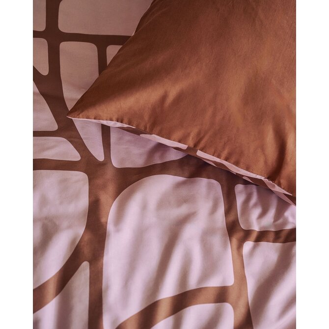 VT wonen Housse de couette Motifs audacieux Rose pâle 200x200/220 cm