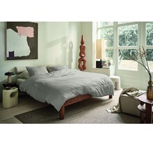 VT wonen Dekbedovertrek Gentle Embrace Zand 140x200/220 cm