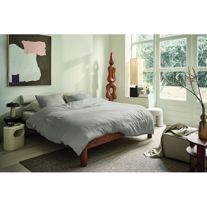 VT wonen Dekbedovertrek Gentle Embrace Zand 140x200/220 cm